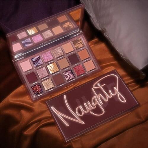 HUDAPRO 18 Color Eye Shadow Reverse Rose Matte Pearlescent Eye Shadow Makeup Palette Eye Cosmetics Makeup TSLM1