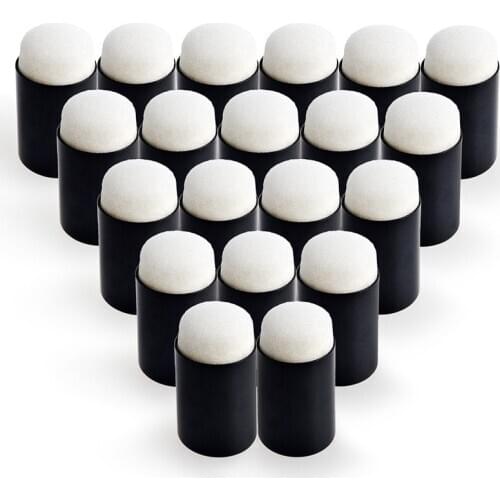 10PCS New Painting Craft Set Finger Paint Drawing Sponge Foam Finger Chalk Ink Sponge Fingers Daubers Stamping Art Tools Brushes