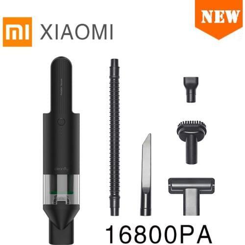 New XIAOMI MIJIA Cleanfly Handheld Vacuum Cleaner FV2 for Car home Portable Wireless Dust Catcher 16800PA Strong Cyclone Suction
