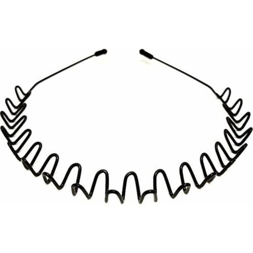 6pcs Wavy Hair Hoop Common Simple Metal Hair Hoops Hair Accessories For Ladies Women Girls Headband Wave Spring Hairband