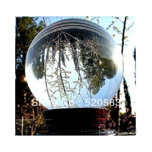 WHOLESALE*HUGE ASIAN QUARTZ CLEAR CRYSTAL BALL SPHERE 150MM + STAND