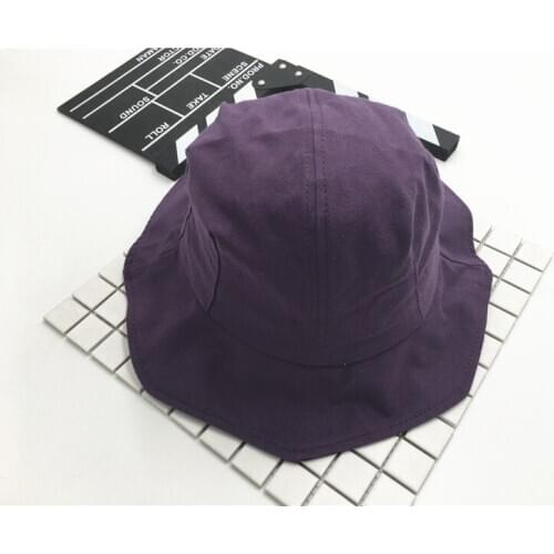 Unisex Summer Foldable Bucket Hat Candy Color Fisherman Cap Casual Outdoor Sunscreen Cotton Sun Caps High Quality Women Hat