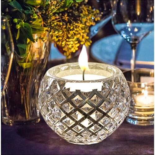 DIY Crystal Epoxy Resin Mold Candle Holder Round Jewelry Storage Box Jewelry Storage Box Handmade Crafts Home Decoration