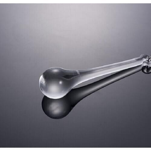 16x60mm/20x80mm/20x120mm Clear Chandelier Accessories Parts Glass decoration Lamp Pendant Crystal Glass Lighting