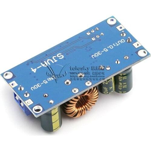 Adjustable automatic step-up and step-down power supply module Constant voltage constant current Buck boost DC board solar charg