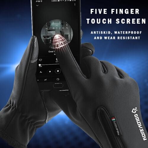 Touchscreen Winter Thermal Warm Cycling Bicycle Bike Ski Outdoor Camping Hiking Motorcycle Gloves Sports Full Finger Unisex