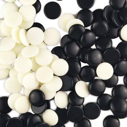 Go Chess Pieces 2.2cm 19 Road 361Pcs No Chessboard Chinese Old Game of Go Weiqi Melamine Checkers Children Gift BSTFAMLY GA2