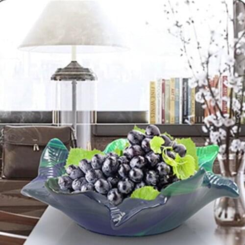 Leaf Plate Epoxy Resin Mold Fruit Candy OrganizerNut Storage Dish Silicone Mould