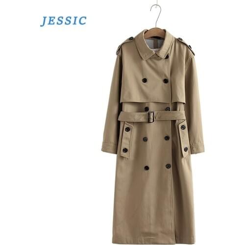 Женские двубортные тренчи Sondr China At AliExpress