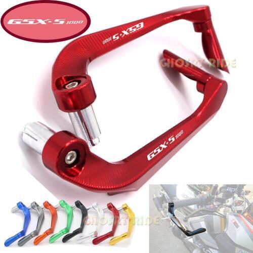 Universal 7/8" 22mm Motorcycle Handlebar Brake Clutch Levers Protector Guard For SUZUKI GSXR1000 GSXR 1000 2001-2006