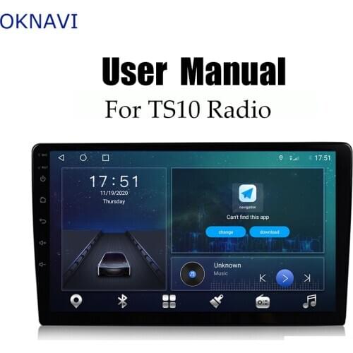 OKNAVI Universal TS10 radio Manual