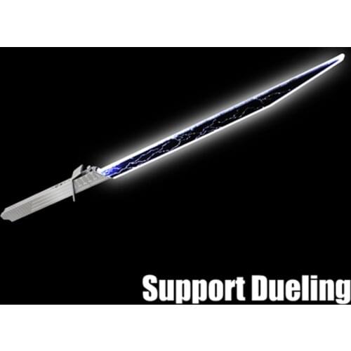 YDD Lightsaber Dark Saber Sword Silver Gray Hilt Effect Heavy Dueling Fx Force