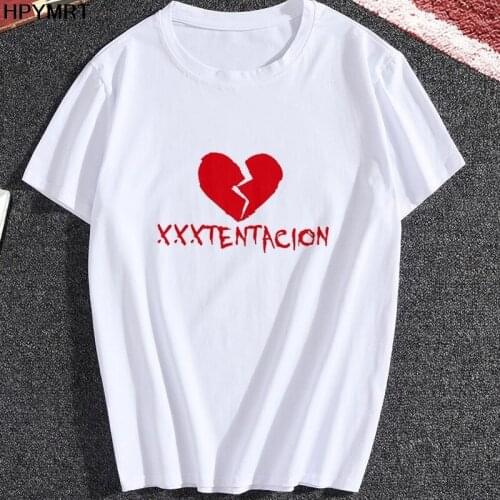 Short sleeve T Shirt Torn heart Printed Women Tshirt 2021 New Summer Harajuku Shirt Aesthetics Fashion Girl T-Shirt Female Tops