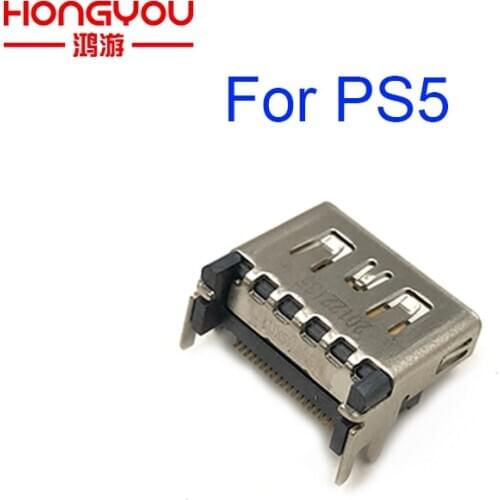 100pcs HD interface For PS5 HDMI-compatible Port Socket Interface for Sony Play Station 5 HDMI-compatible Port Connector