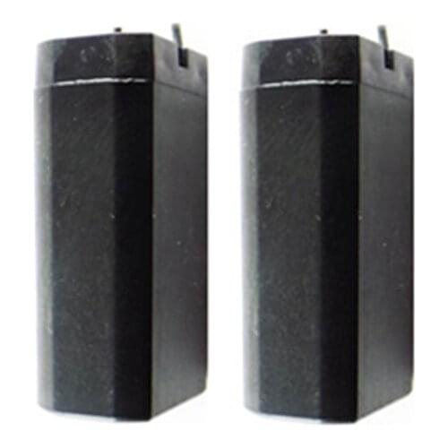 2pcs/lot 4V 800mAh lead acid battery rechargeable battery Lamps, flashlights, electric mosquito swatter batteries Free shipping