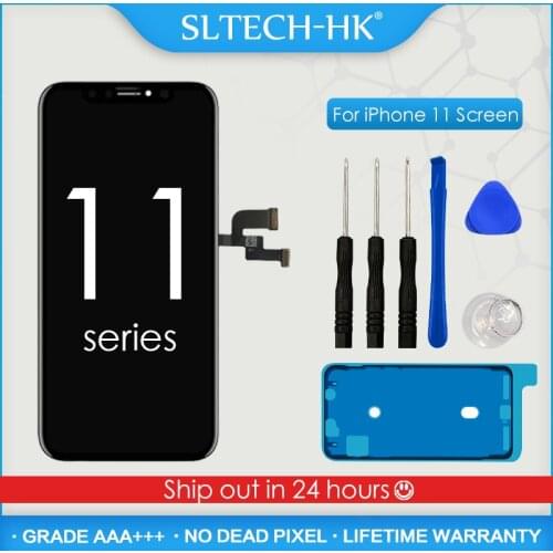 3PCS OLED For iPhone 11 Pro LCD With 3D Touch Screen Replacement True Tone For iPhone 11 Pro Max Display Assembly No Dead Pixel