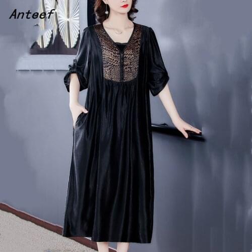 Черные летние платья Anteef China At AliExpress