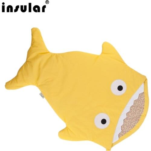 Cute Shark Style Baby Sleep Bag Winer Baby Sleep Sack Warm Baby Blanket Warm Swaddle