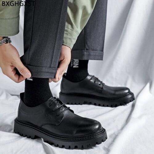 Black Leather Shoes Men Classic Italian Oxford Party Shoes for Men 2021 Casual Business Shoes Men Chaussure Homme Zapatos Hombre