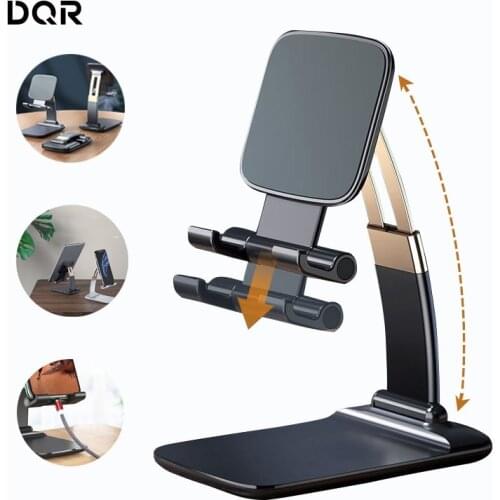 Desktop Holder for Phone Adjustable Tablet Stand Foldable Extend Support for iPhone 7 8 X XS iPad Xiaomi mi Huawei Mobile Phone