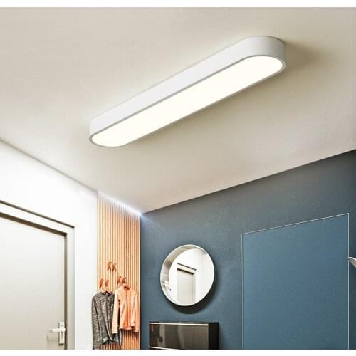 Latest Popular Led Ceiling Long Ceiling Lamp Concise Style Acrylic Corridor Light Simple Staircase Balcony Lighting Living Room