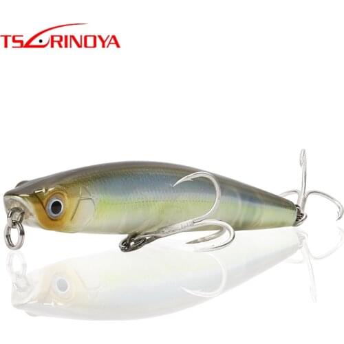 TSURINOYA Top Water Pencil Bait 98mm 9.2g Z-Path Floating Fishing Lure Isca Artificial Para Pesca Leurre Peche Fishing Wobbler