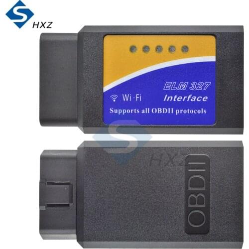 ELM327 OBD2 Wireless Car Diagnostic Scanner Barcode Reader Bluetooth/wifi ELM327 for iPhone iOS and Android