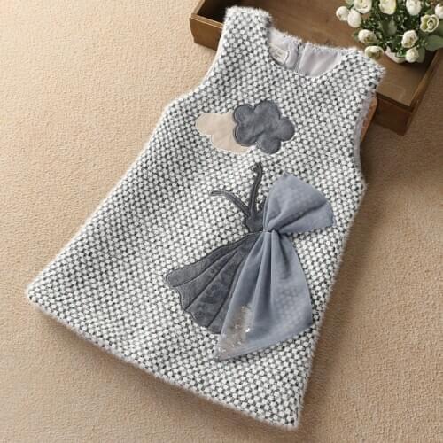 Vinieer Warm Dresses For Girls