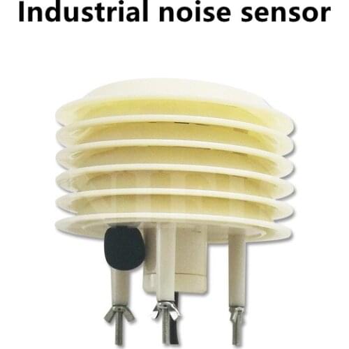 Louvered box noise sensor, outdoor noise detector, dust and noise monitor, decibel meter