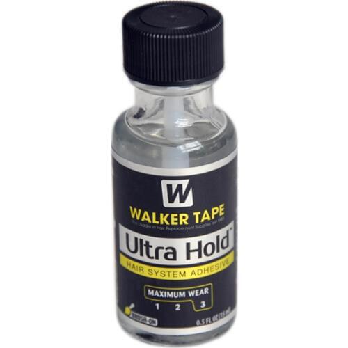 0.5FL OZ Ultra Hold Hair System Adhesive Glue Brush-on Profession Lace Wig Silicone Glue For Lace Wig/Toupee/Beard