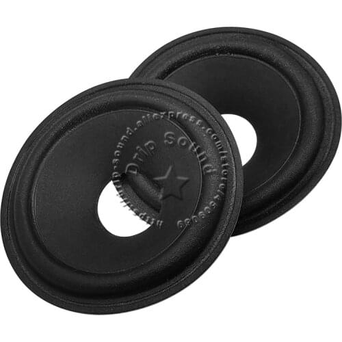2pcs 2.5" inch 69mm Speaker Foam Edge Subwoofer Woofer Surround Circle Repair Parts #1