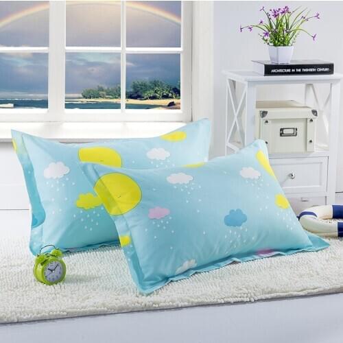1 Piece 48cm*74cm Anime Sunshine Pillow Case Cover 100% Polyester Knitted Pillowcase Cartoon Pillow Cases For Kid Girl 50
