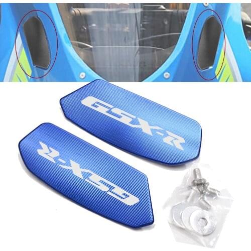 For SUZUKI GSX-R1000 GSXR 1000 1000R 2017 2018 2019 2020 Motorcycle Windscreen Windshield Driven Mirror Hole Cover