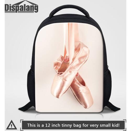 Dispalang Childrens Gifts Cute Girls Backpacks Ballet Shoes Toe Printing Kids Schoolbag Cheap Shoulder Bags Baby Mini Back pack
