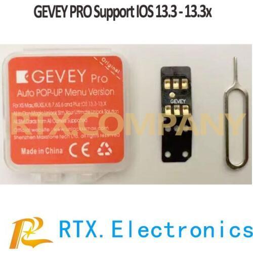 GV SIM GEVEY PRO For iPhone11 PRO XS Max XR X 8 7 6 6S 6P 5S SE Unlock Cyber Auto Menu POP-UP for IOS 13.3-13.3x Perfect Unlock