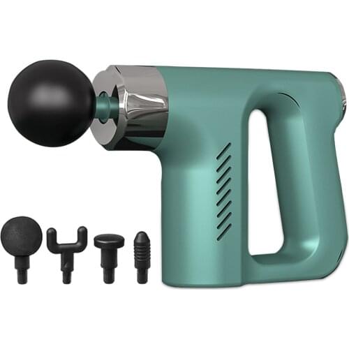 8000r/min Therapy Massage Gun 5 Gears Muscle Massager Pain Sport Massage Machine Relax Body Slimming Relief With 4 Heads
