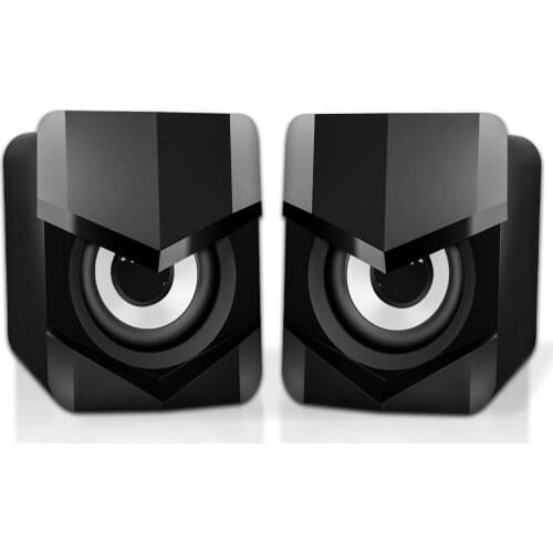 Hot selling Mini Speaker,PC Wired Desktop Speaker,2.0 Stereo Sound USB Powered Laptop Speaker for Computer,Mac,Pad,Cellphone