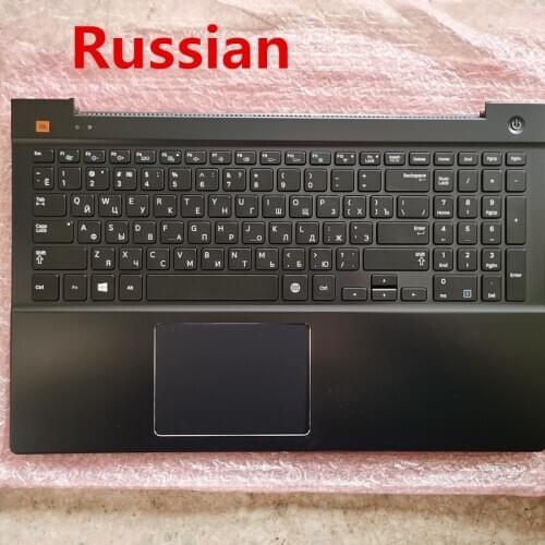 US/korean/HB/Russian/Arab new laptop keyboard with touchpad palmrest for Samsung NP 870Z5G 880Z5E 870Z5E 770Z5E 780Z5G