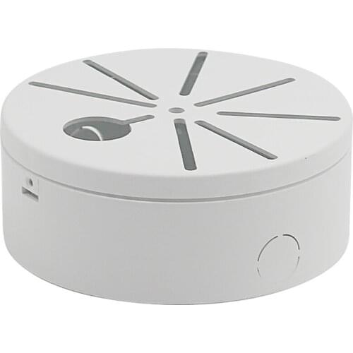 Plastic Round Roof Bracket Hemisphere Dome Surveillance Camera Hoisting Ceiling Mount Vertical Holder Base With Power