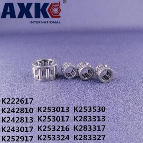 Radial needle roller bearings and cage assembly K2217 K2410 K2413 K2417 K2517 K2513 K2517 K2516 K2524 K2530 K2813 K2817 2pcs
