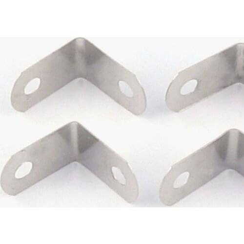 Silver Corner Protectors Metal Corners with Retro Pattern Corner Protector for Boxes, Tables and Books Corner Bracket Jewelry