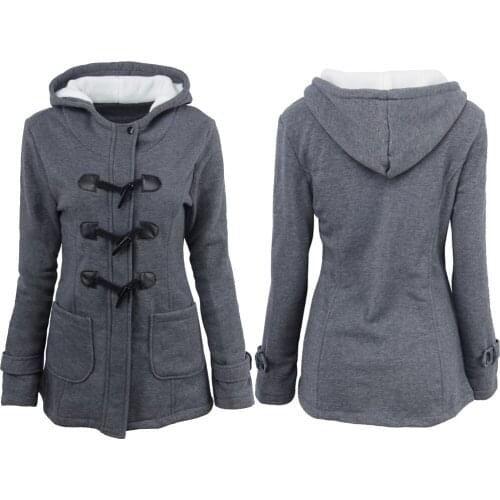 Witbuy Women's Parkas With A Hood