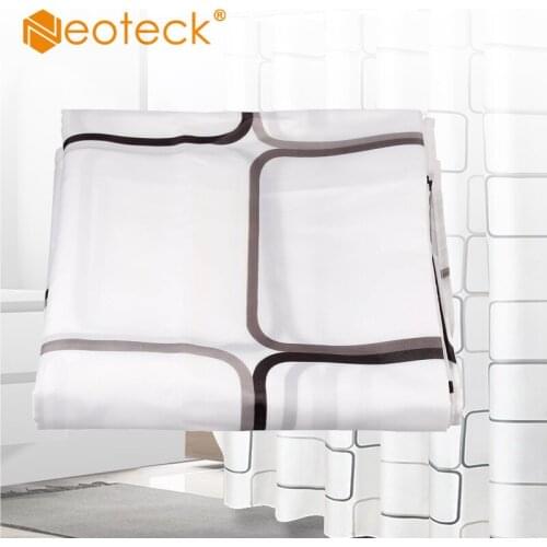 Neoteck Shower curtain textile anti mold textile bathtub curtain bathtub Decorative Shower Curtain Bathroom Curtain Home Textile