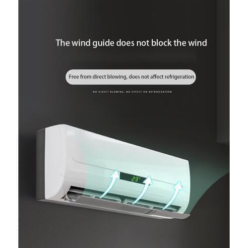 Healthy durable air conditioning windshield Easy to install air conditioning anti-blowing board suitable for bedroom office