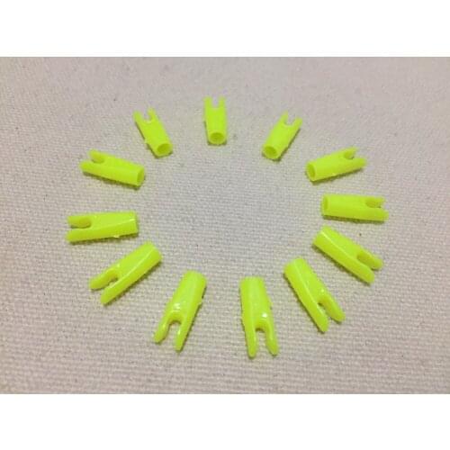 100Pcs/Lot Arrow Nock ID3.2mm Pin Nock L size for traditional bow and compound bow arrow shaft archery hunting frees shipping