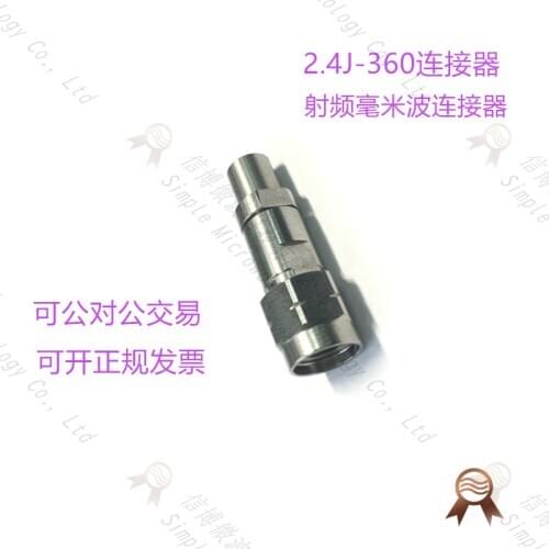 2.4mm-J3507 Connector Adapts to Gore CXN3507/UFB142A/-360 Millimeter Wave 2.4mm Male Connector