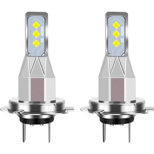 2PCS H7 Led Car Headlight H4 High and Low Beam Bulbs 6000K-6500K White IP67 Waterproof H3 H11 HB2 9005 9006 HB4 Car Lamp 8000LM