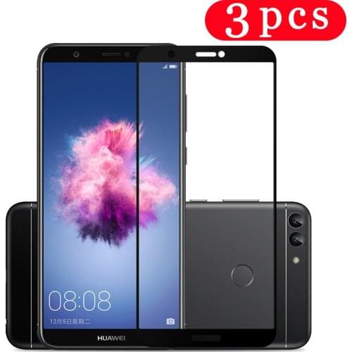 3Pcs protective film for huawei p smart plus 2018 2019 2020 p smart pro Z S phone screen protector tempered glass smartphone