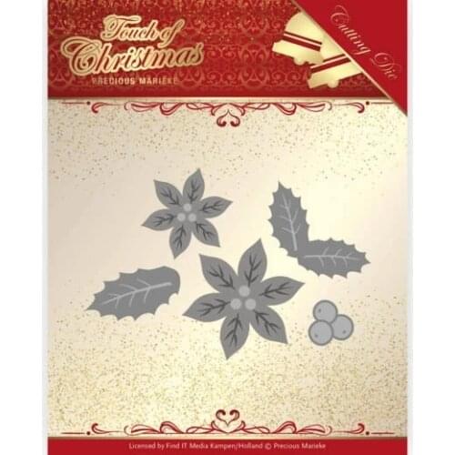 AliliArts Metal Cutting Dies Flower Poinsettia diy Scrapbooking Photo Album Decorative Embossing PaperCard Crafts Die 2020