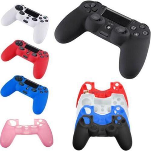 Colorful Fashion Soft Silicone Case Shell Skin Accessories For PS4 Playstation 4 Controllers Useful HOT